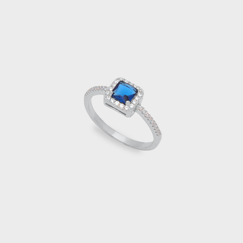 Anillo Halo Blue