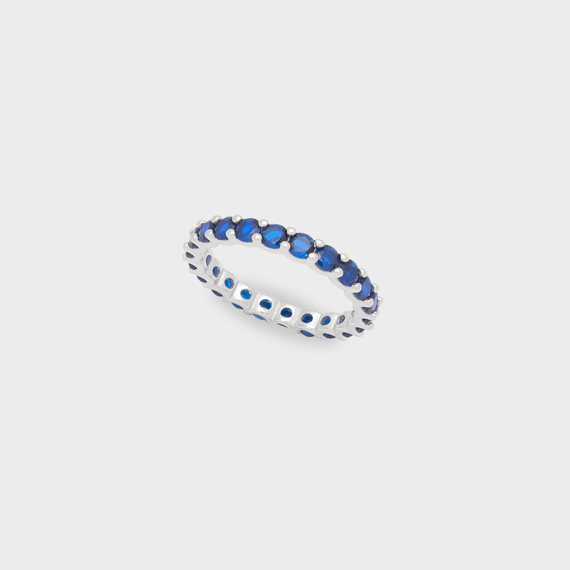 Anillo Zafiro Eternity