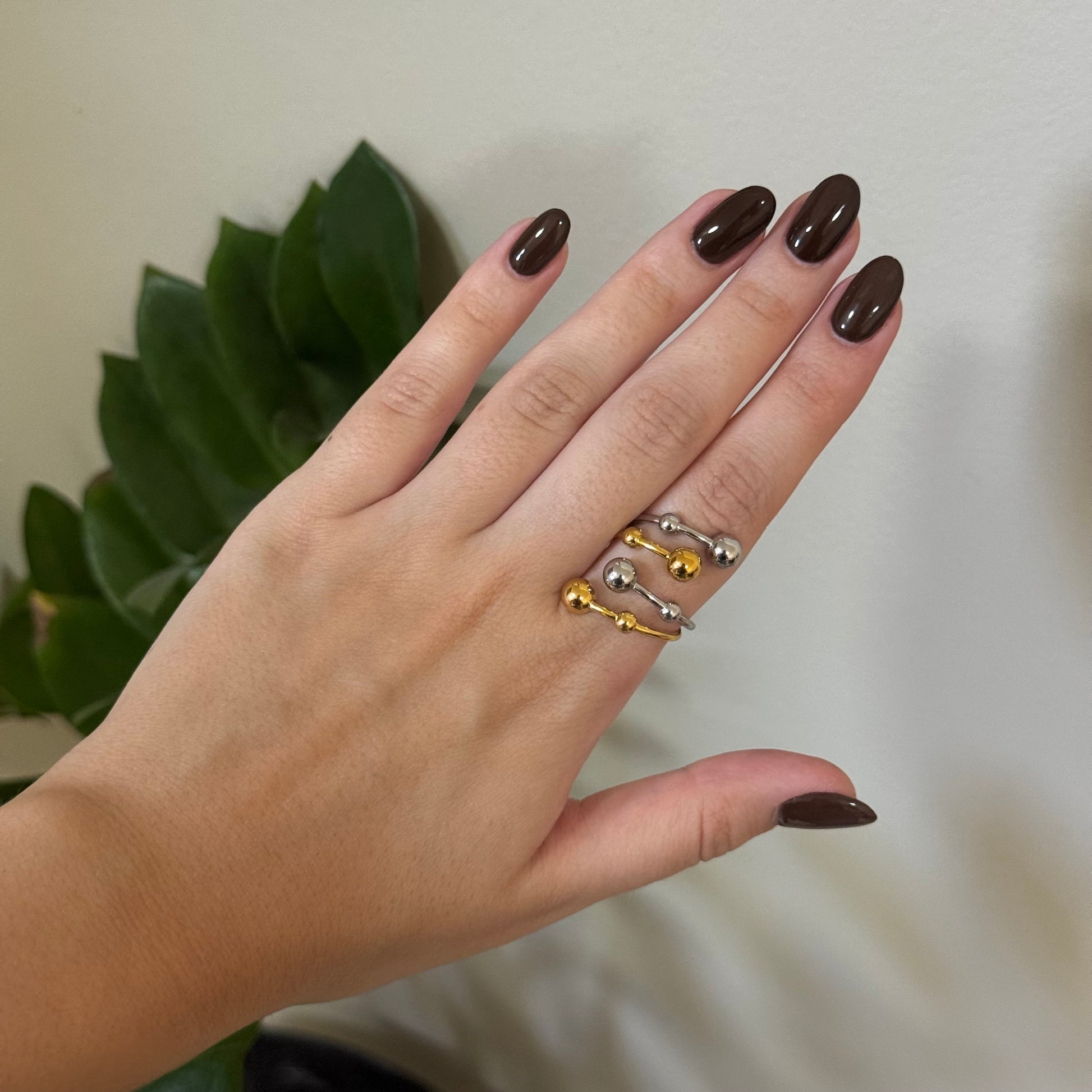 Anillo Cosmic Bicolor