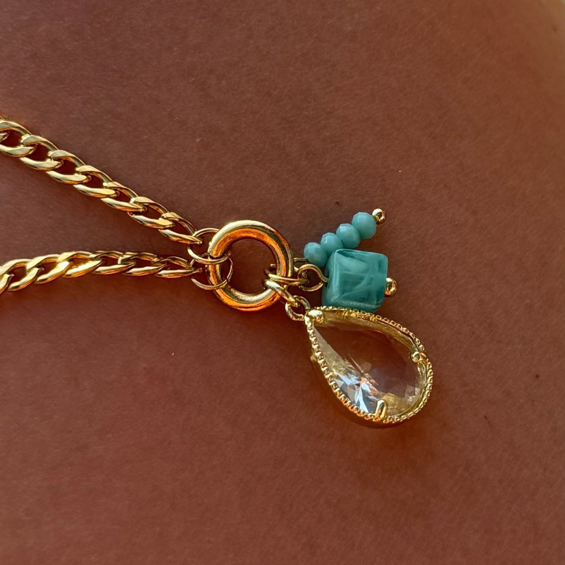 Collar Turquoise Drop