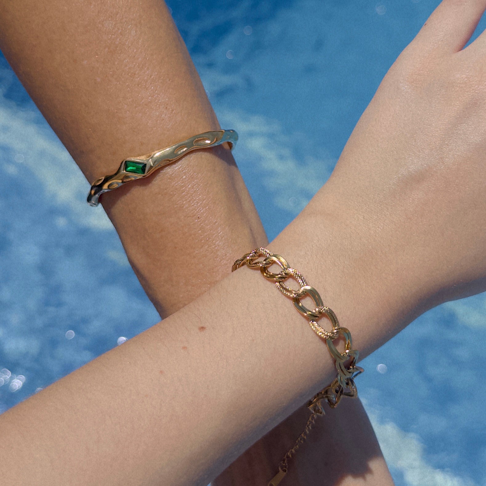 Pulsera Moderna Verde