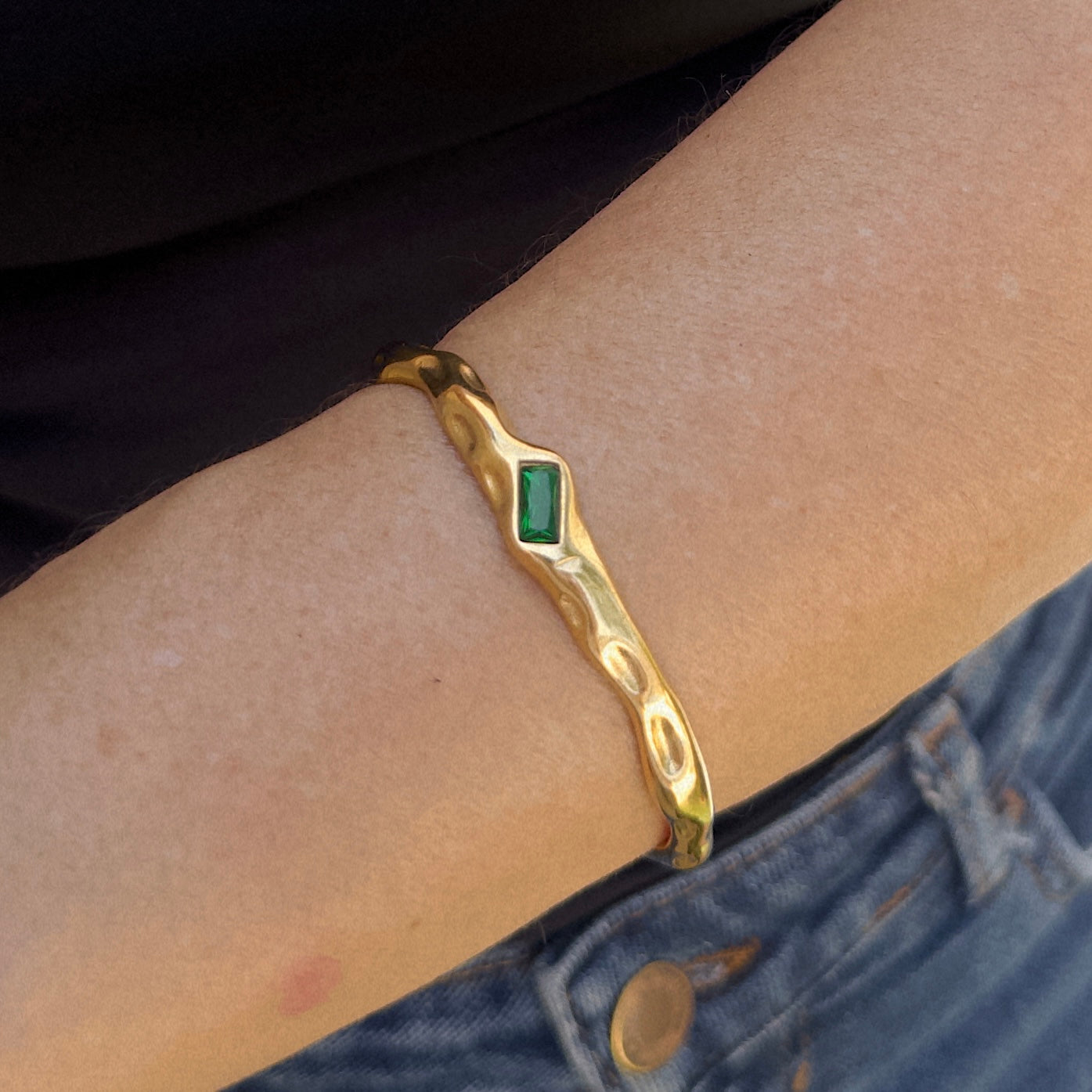 Pulsera Moderna Verde