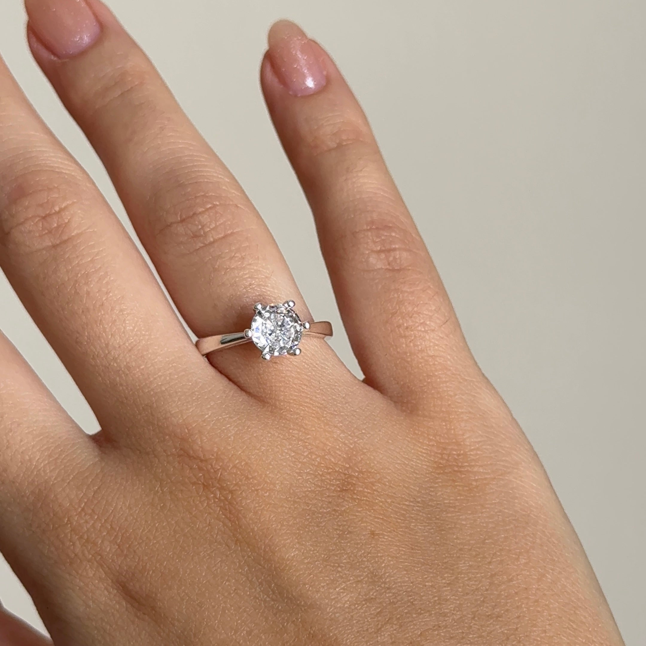 Anillo Solitario Classic