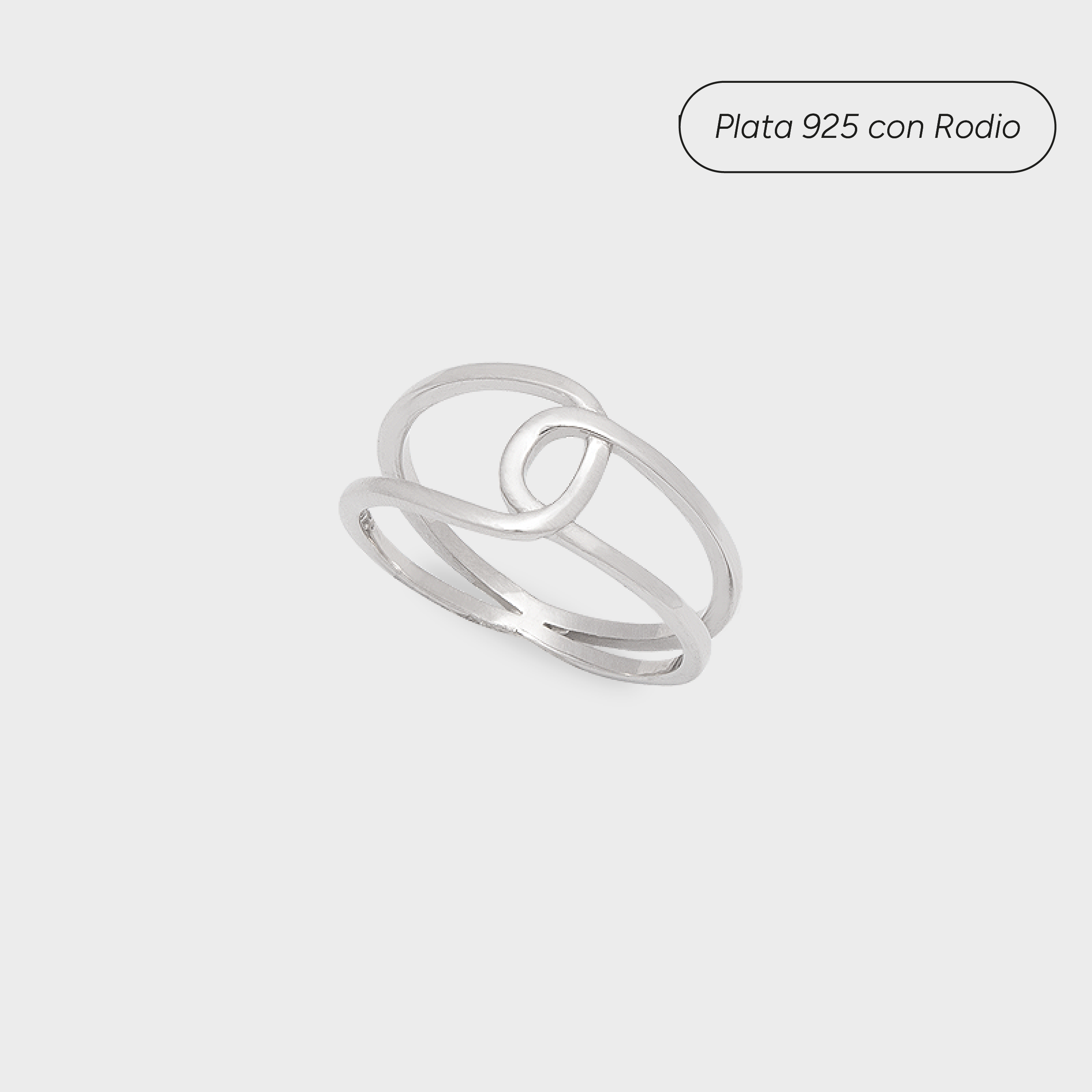 Anillo Aro Entrelazado