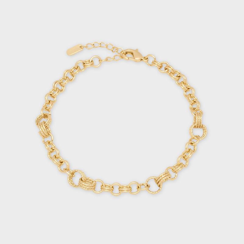 Pulsera Eslabones Textura