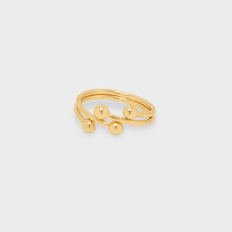 Anillo Bolita Wrap