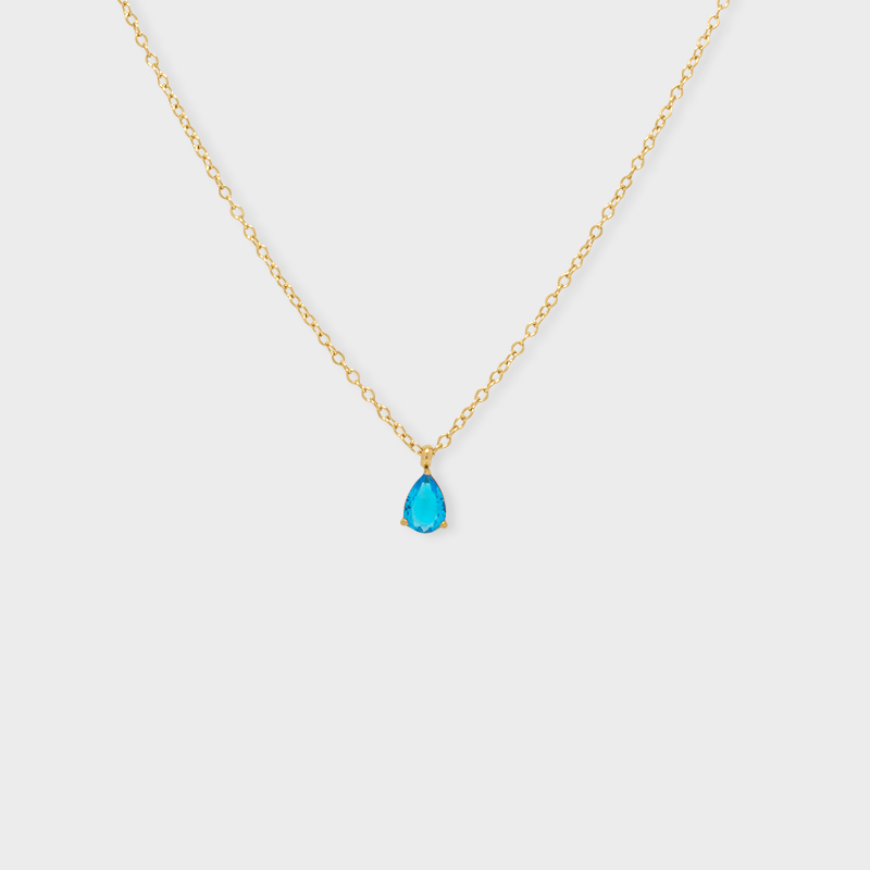 Collar Blue Drop