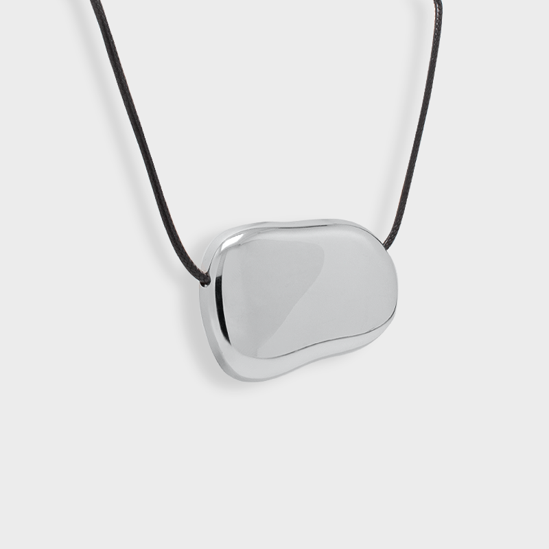 Collar Emilia Plateado
