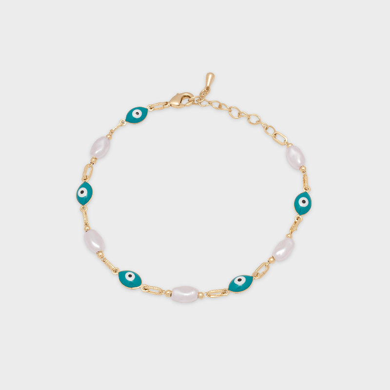 Pulsera Ojo Turco Aqua