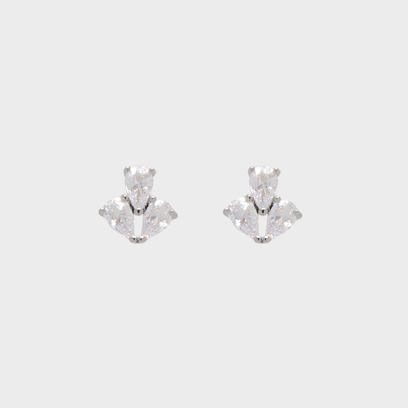 Aretes 3 Pétalos