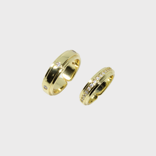 Anillos Ajustables Pareja de Chapa (TB1C030)