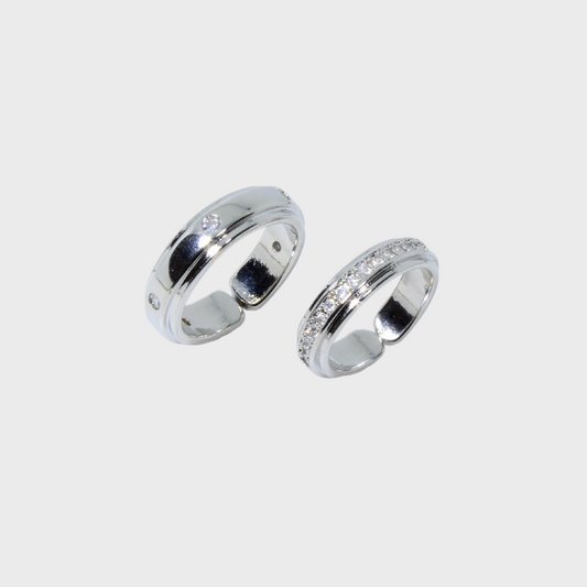 Anillos Ajustable Pareja de Chapa (TB1C031)